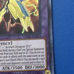 Yu-Gi-Oh! TCG Armed Dragon Catapult Cannon 1st Edition Led2-en021 Super Rare NM - Image 2