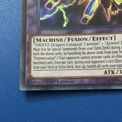 Yu-Gi-Oh! TCG Armed Dragon Catapult Cannon 1st Edition Led2-en021 Super Rare NM - Image 3