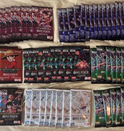One Piece OP14 13 12 11 09 06 05 Sealed Booster Pack LOT 127 Packs! LOOSE PACKS! - Image 3