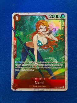 One Piece CCG - Nami OP01-016 (Ultra Deck: The Three Captains Alternate Art) - Image 1