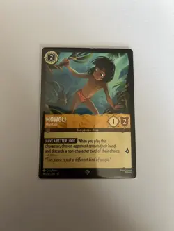 Disney Lorcana TCG Mowgli Man Cub Storyborn Hero 19/204 Whisper in the Well EN - Image 1