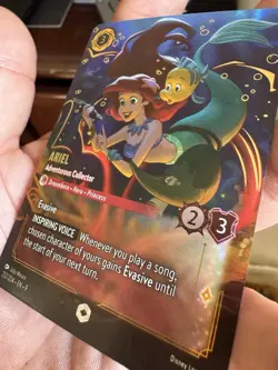 Disney Lorcana TCG Ariel - Adventurous Collector Enchanted 232/204 EN Fabled - Image 2