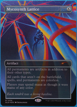 Mycosynth Lattice (Secret Lair Promo) FOIL MINT MTG MAGIC CARD (503375) ABUGames - Image 1