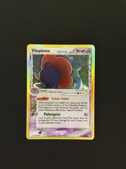 Vileplume Holon Phantoms Holo Card 17/110 Pokemon Delta Species - Image 1
