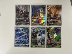 Pokemon TCG Bundle Japanese ARs Art Rares NM+ Condition X6 Cards - Image 1