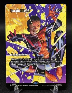 Parallel Lives (Borderless) (MAR) #36 - MTG Spider Man - NM/M - Image 1