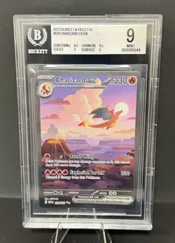 Pokemon TCG 151 Charizard EX Special Illustration Rare Card 199/165 - Image 1