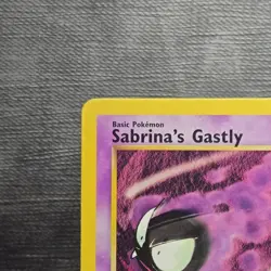 Pokemon Card - Sabrina's Gastly Gym Heroes 93/132 1st Edition Common - Image 5