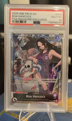 Boa Hancock (2025 PSA Magazine Promo) OP07-038 One Piece Promotion Cards Foil - Image 1