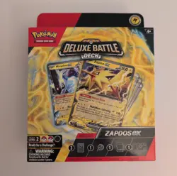 Pokemon Deluxe Battle Deck Zapdos ex Miraidon - Sealed 60-Card Deck, English - Image 1