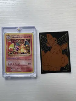 Very Rare Heavily Played Pokemon Holo Charizard Xy Evolutions Card! - Image 1