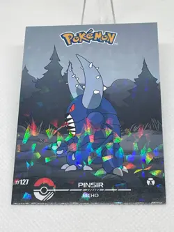 Pinsir #127 - Cracked Ice Holo - Crystal Dark Black 2025 - Pokemon Card - Image 3