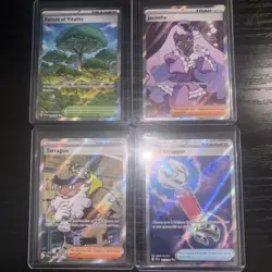 4 Pack Trainer Cards Ultra Rares Pokemon TCG Chaos and Perfect Order NM - Image 3