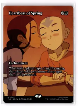 Heartbeat of Spring (Borderless) 42 Avatar: The Last Airbender: TLE NM - Image 1
