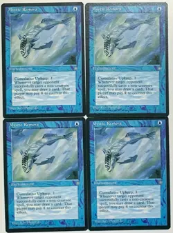 LP to NM PLAYSET ** MYSTIC REMORA X 4 ** COMMON ** MAGIC THE GATHERING ICE AGE - Image 1