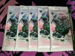 5x Bloomburrow Collector Sample Booster Pack Magic The Gathering MTG - Image 1