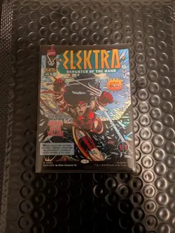MTG Elektra, Daughter of the Hand Borderless Foil M 0395 Marvel Super Heroes MSH - Image 1