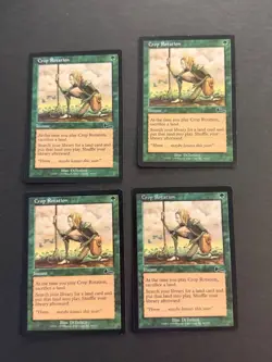 4x Crop Rotation Urza's Legacy 1 in NM- 1 in LP 2 in LP/MP MTG Magic b - Image 1