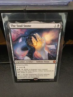 Magic: The Gathering The Soul Stone Legendary Artifact SPM Black Marvel 2025 - Image 1