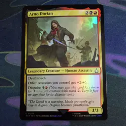 MTG Arno Dorian (Foil) [Assassin's Creed, Near Mint] - Image 1