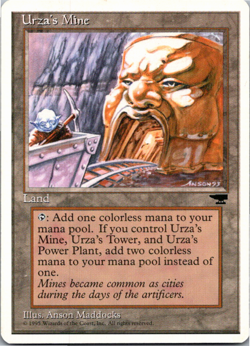 Urza's Mine (Mouth) U Chronicles NM - Image 1