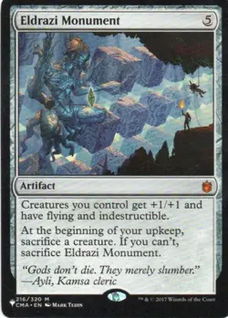 MTG: The List Reprints: Eldrazi Monument: Lightly Played Condition - Image 1
