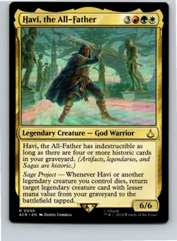 Magic the Gathering Havi, the All-Father Universes Beyond: Assassin's Creed MTG - Image 1
