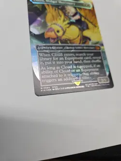 Cloud, Midgar Mercenary (Borderless) (Chocobo Track Foil) Final Fantasy Foil - Image 3