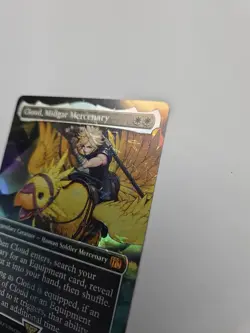 Cloud, Midgar Mercenary (Borderless) (Chocobo Track Foil) Final Fantasy Foil - Image 5