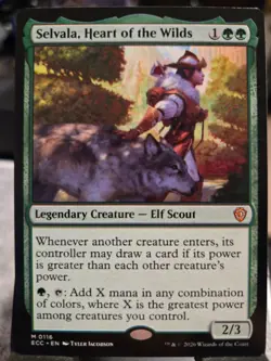Selvala, Heart of the Wilds - 116 - NM - Commander: Lorwyn Eclipsed - MTG - Image 1