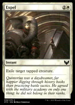 Expel 018/275 Strixhaven: School of Mages MTG Magic the Gathering card - Image 1