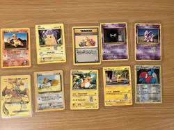 Pokemon Cards With 1 Grain .999 pure silver (10 Total). Custom Cards - Image 1