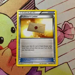 Professor's Letter 146/162 Uncommon BREAKthrough Pokemon Lightly Played - Image 1