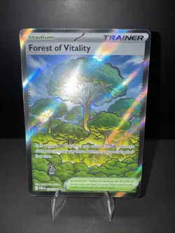 Pokemon TCG Forest of Vitality Trainer-Stadium Full Art Holo 109/068 POR English - Image 2