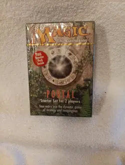 1997 MTG Magic the Gathering Portal Starter Set for 2 Players Factory Sealed - Image 1