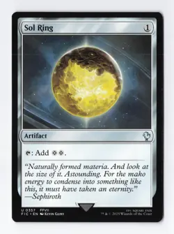Sol Ring (0357) Normal U Final Fantasy MTG Magic the Gathering Card NM - Image 1