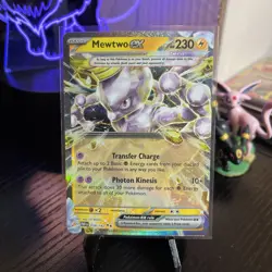 Mewtwo EX Paradox Rift 058/182 Double Rare Near Mint Pokemon TCG - Image 1