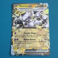 Mewtwo ex 058/182 Double Rare Paradox Rift Pokemon Holo Near Mint - Image 1