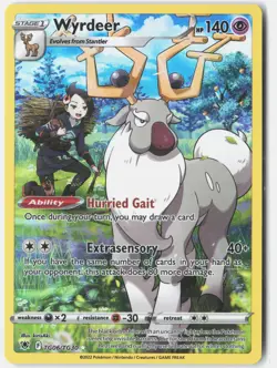 Wyrdeer TG06/TG30 Holo Astral Radiance Trainer Gallery Pokemon NM - Image 1