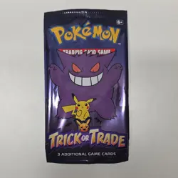 2022 Pokemon TCG Trick or Trade 3-Card Promo Pack English Gengar Pikachu (110) - Image 2