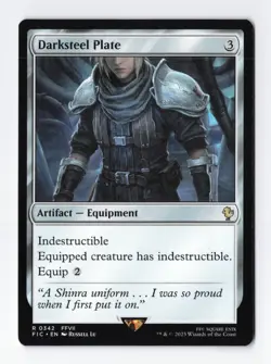 Darksteel Plate Normal R Final Fantasy MTG Magic the Gathering Card NM - Image 1