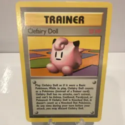 Wizards of the Coast Clefairy Doll Rare Base Set English 70/102 - Image 1