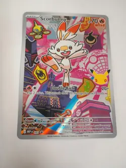 Scorbunny 053 Promo ME: Mega Evolution Promo Pokemon Holo Near Mint - Image 1