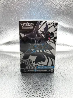 Pokemon TCG: Black Bolt Booster Bundle Box Factory Sealed - Small Tear - Image 1