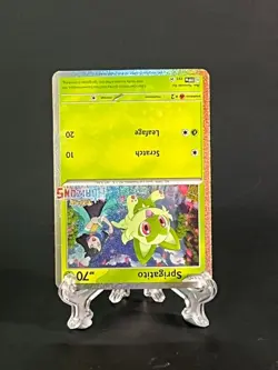 Sprigatito 191 Sv – Pokemon Horizons Holo Promo – Pokemon TCG - Raw Card - Image 2