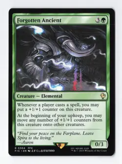 Forgotten Ancient Normal R Final Fantasy MTG Magic the Gathering Card NM - Image 1