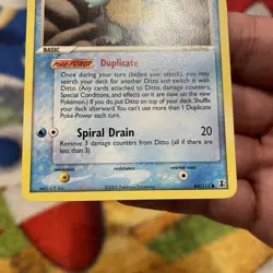 Ditto (Squirtle) 64/113 EX Pokemon TCG Delta Species Common MP - Image 4