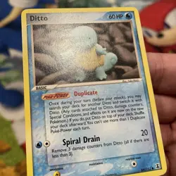 Ditto (Squirtle) 64/113 EX Pokemon TCG Delta Species Common MP - Image 5
