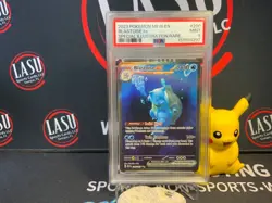Pokemon TCG Blastoise ex 200/165 SV 151 Special Illustration Rare Holo PSA 9 - Image 1