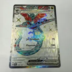 Dragapult ex 200/167 Ultra Rare Full Art - Pokemon TCG - Twilight Masquerade NM - Image 1